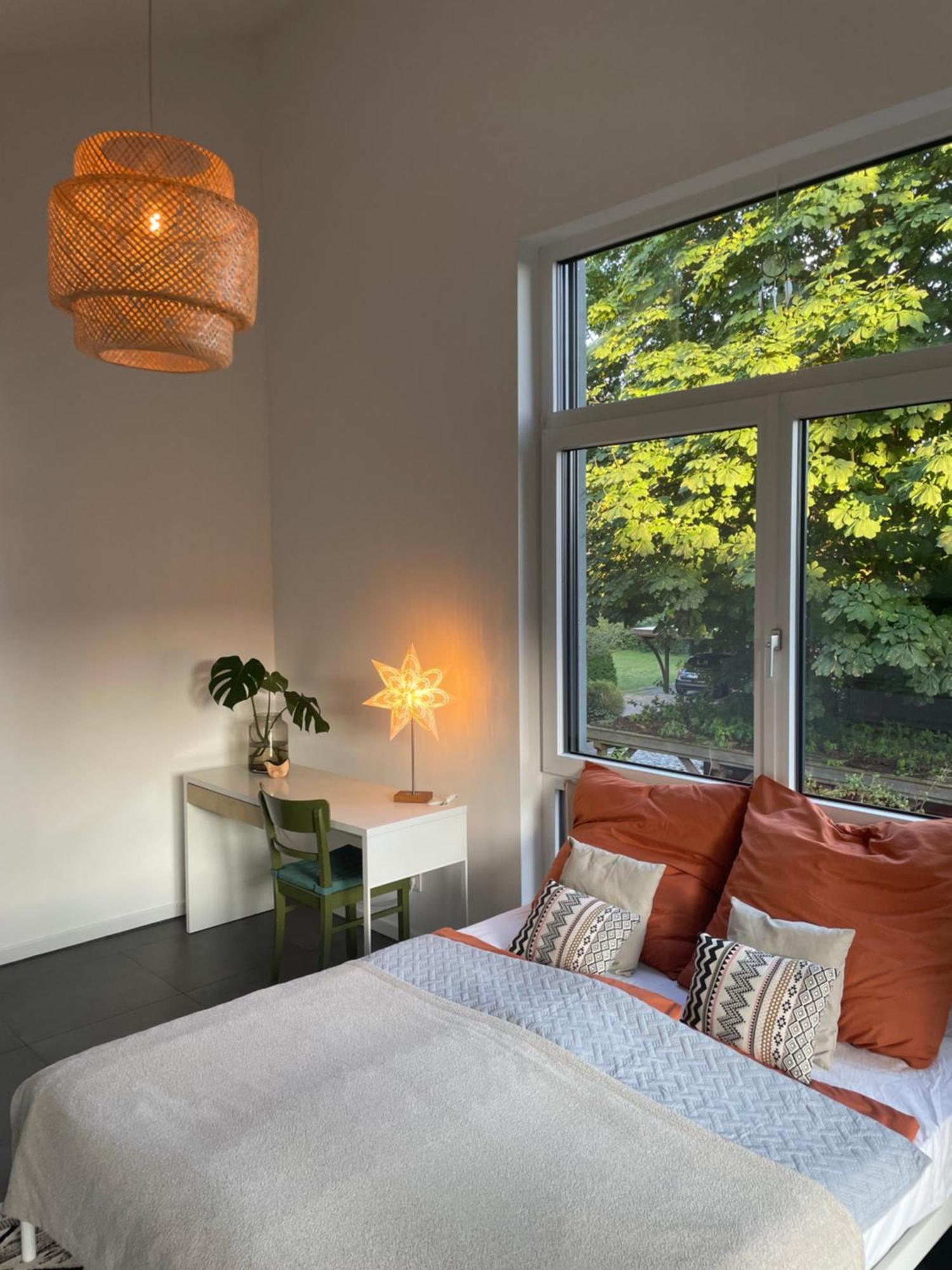 Modernes Holzhaus Im Skandinavischen Stil Mit Sauna, Garten Und 2 Katzen 노르더슈테트 외부 사진